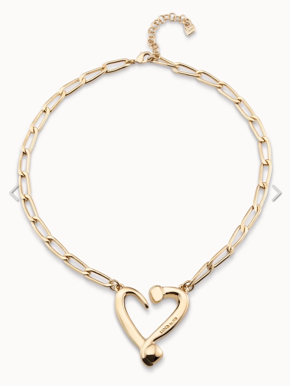 Uno de 50 Heart necklace - Picture 3 of 6
